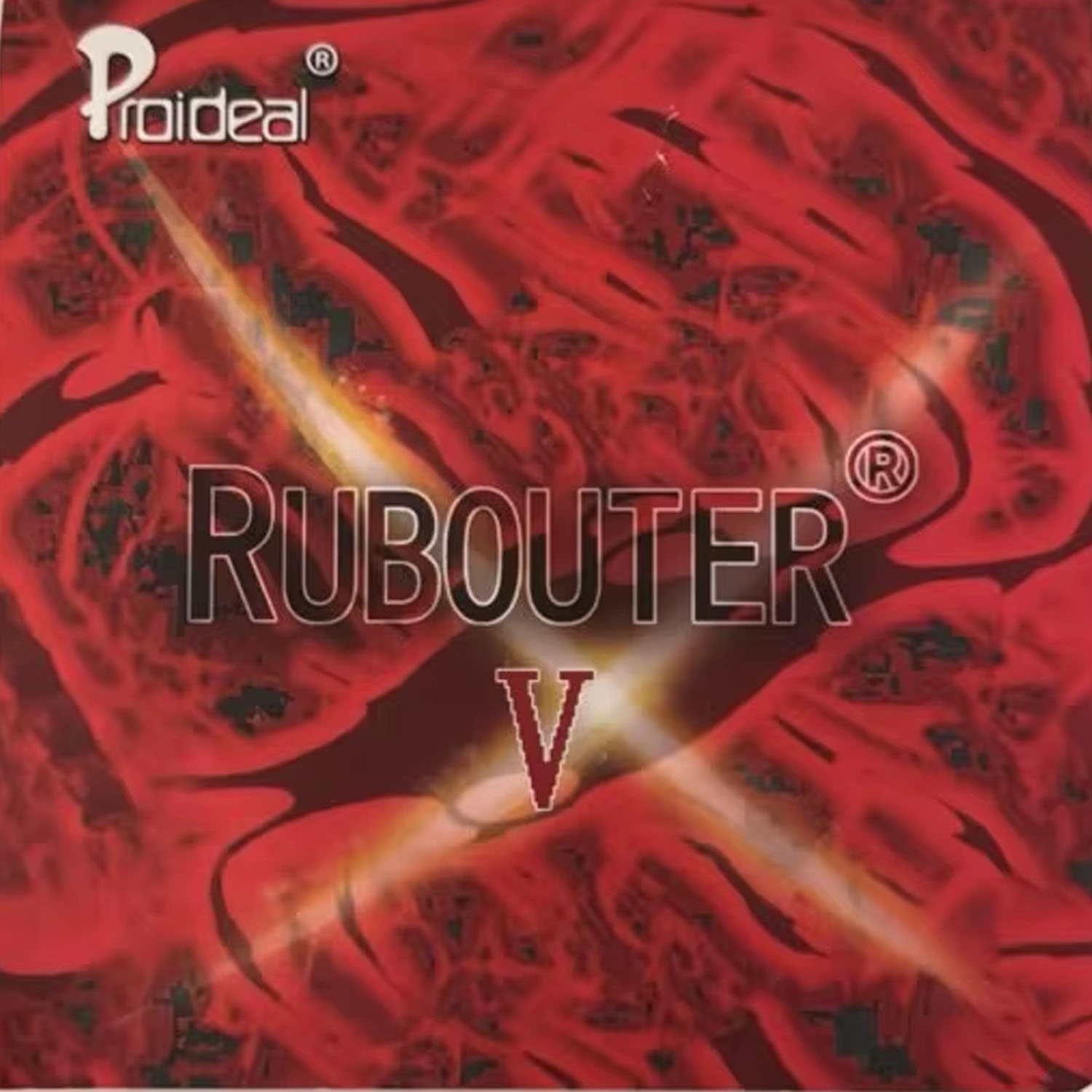 Table Tennis Pro - プロイデアル RUBOUTER V グレード D 生ゴム