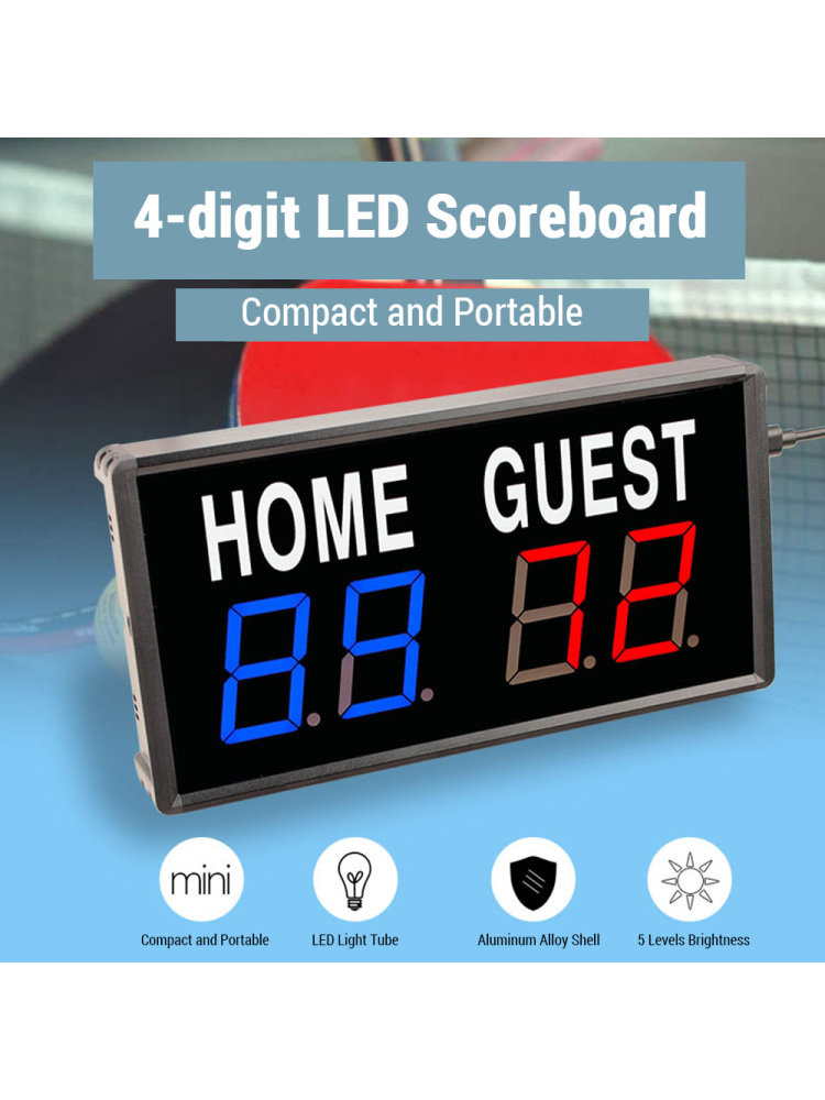 Table Tennis Flash - 電子ボード,リモコン付き電子機器,LED,ボーダー,一致用品,テーブルテニス,バスケットボール,ping,卓球