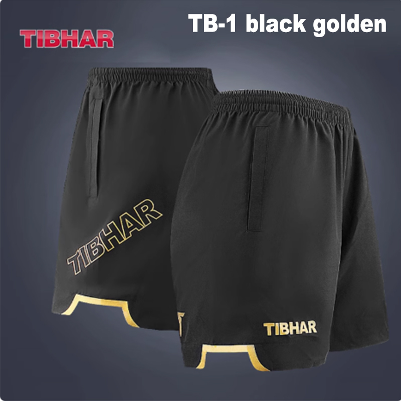 Table Tennis Video Game - Tibhar 卓球ショーツ TB-1 TB-3 TB-12 通気性スポーツボールパンツ