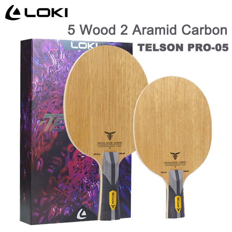 Table Tennis Pro - LOKI TELSON PRO-05 卓球ブレード 5 ウッド