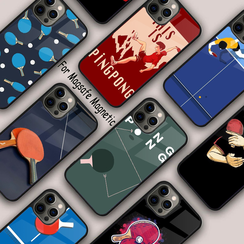 Table Tennis Pc - 卓球スポーツ マグネット式スマホケース APPLE iPhone 17 Air