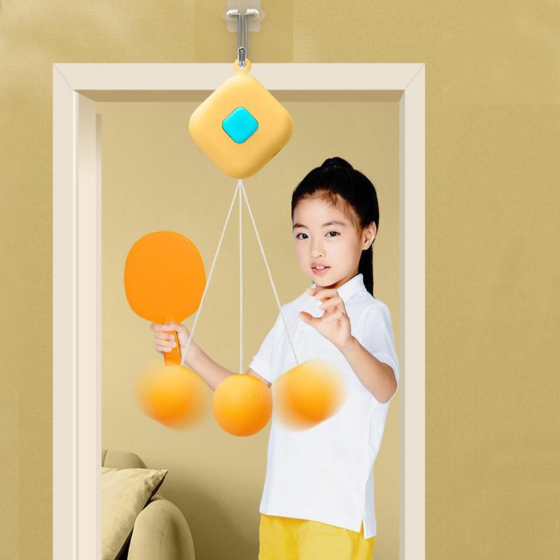 Table Tennis For Kids - 卓球練習トレーナー、屋内キッズドアポンゲーム、卓球エクササイザー、家庭や学校向けのスクエアトレーナー