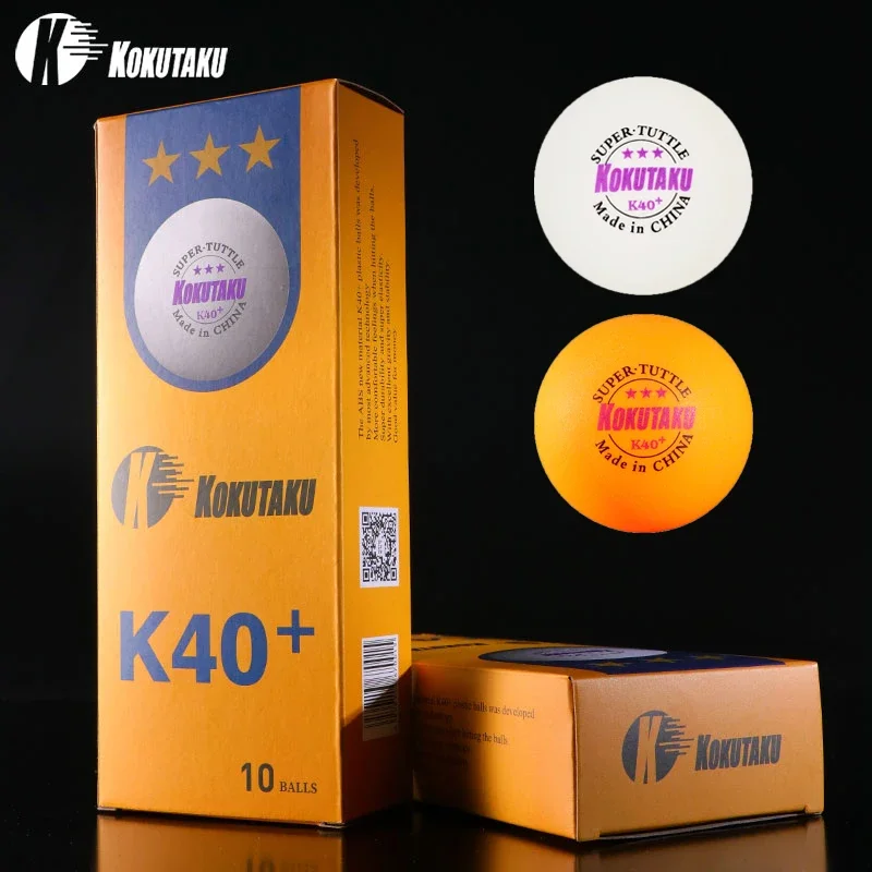 Table Tennis Pc - 卓球用に縫い付けられた卓球ボール,アマチュアトレーニング,クリアランス,プロの腹筋,3つ星,コクタクk40