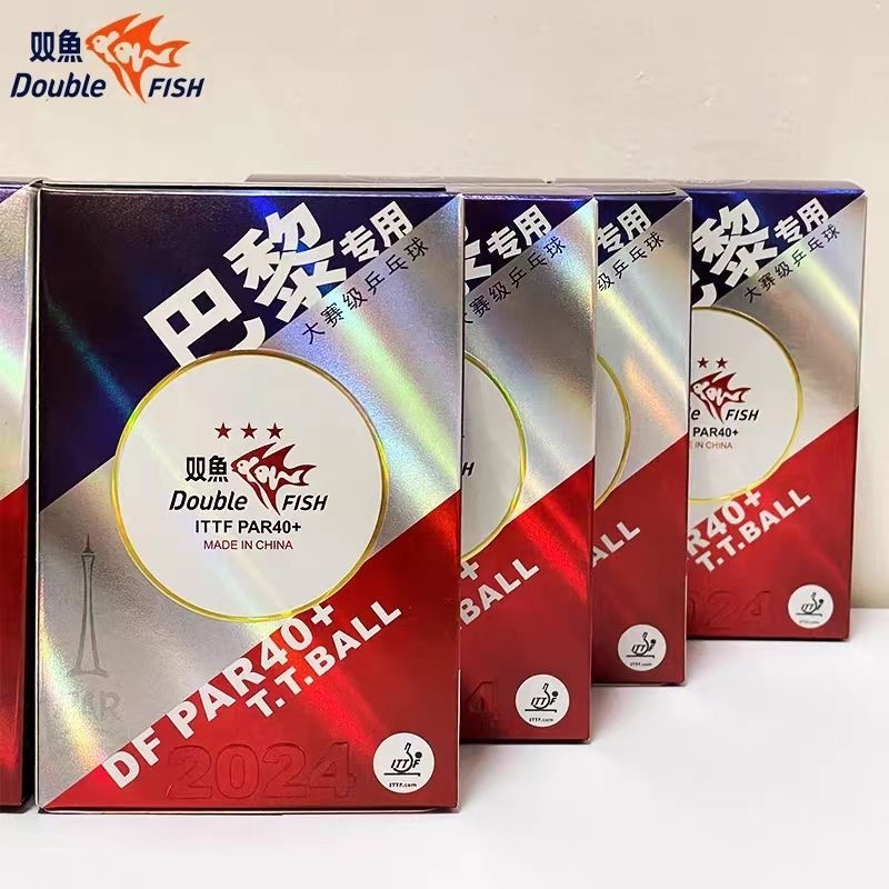 Table Tennis Video Game - オリジナルダブルフィッシュ DF PAR40 + 卓球ボール 3