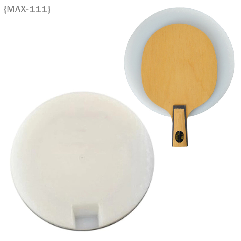 Table Tennis Form - 【F2-MAX-111】卓球ラバー切断プラットフォーム - 正確なラケット組み立てとトリミング用の回転式DIY組み立てツールマシン