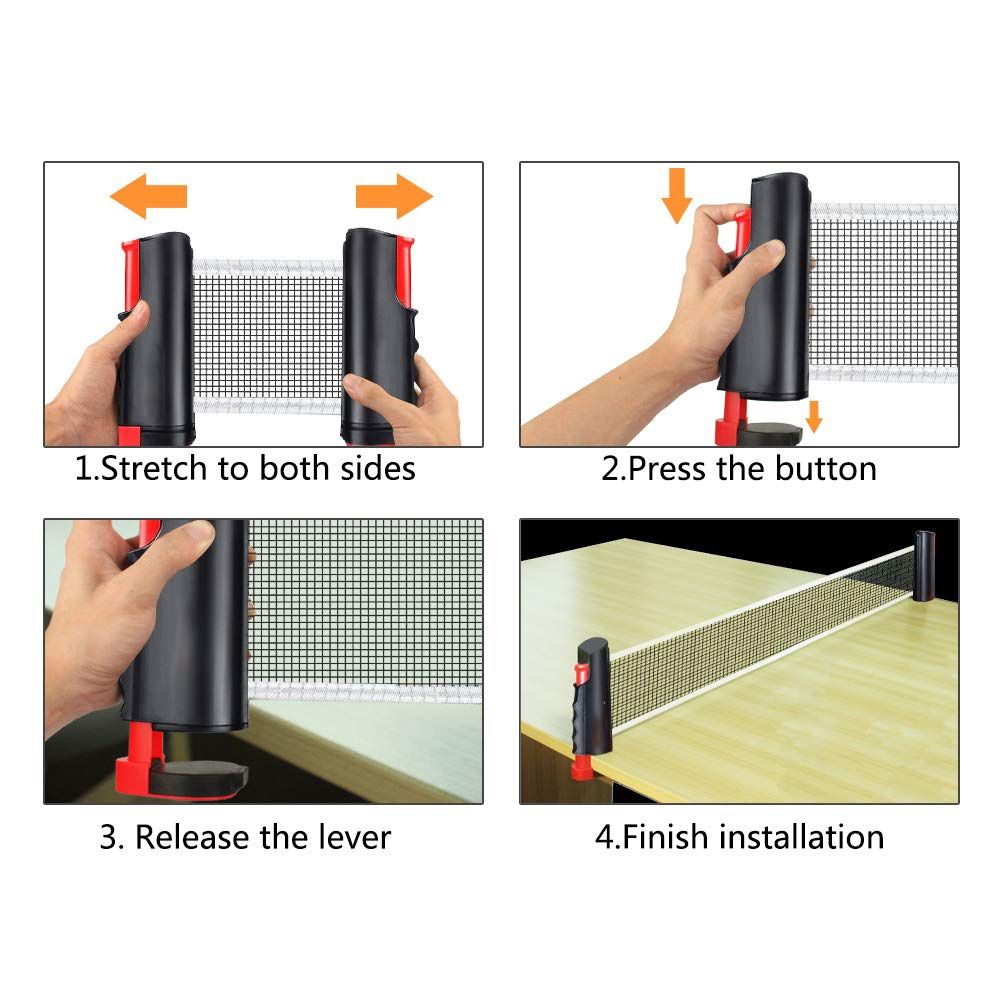 折りたたみ式ネット ピンポンネットフレームセット キャリーバ - Table Tennis Barrier のレビューと価格