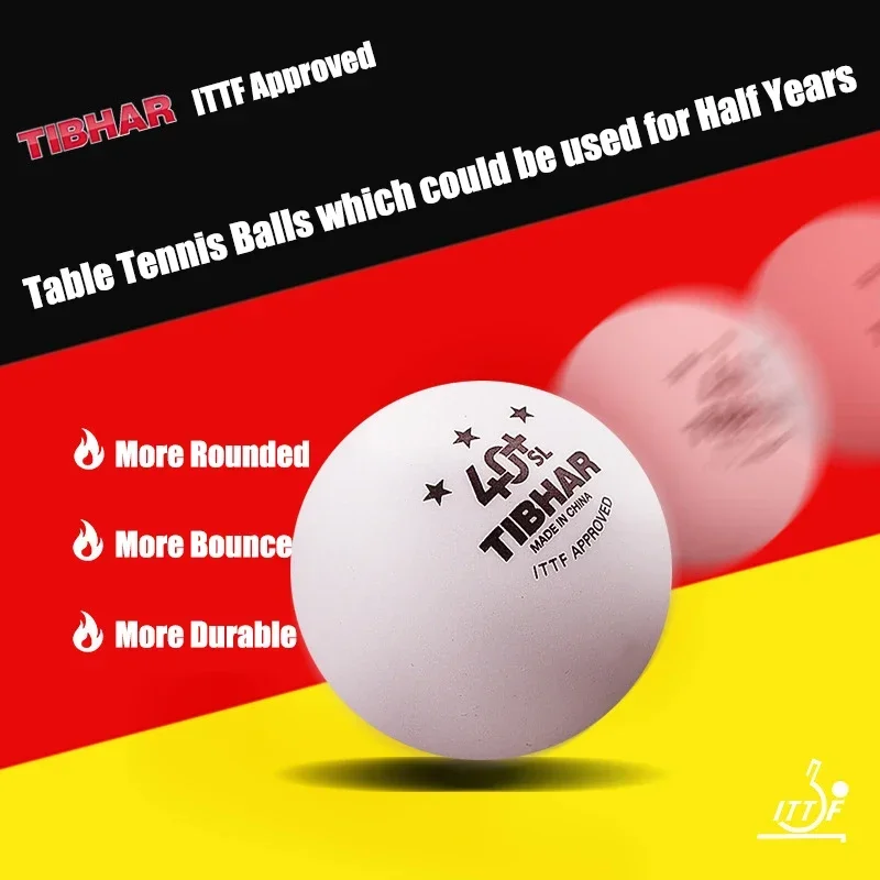 TIBHAR 3 スターシームレス卓球ボール 40+ 新しい - Table Tennis Pc のレビューと価格