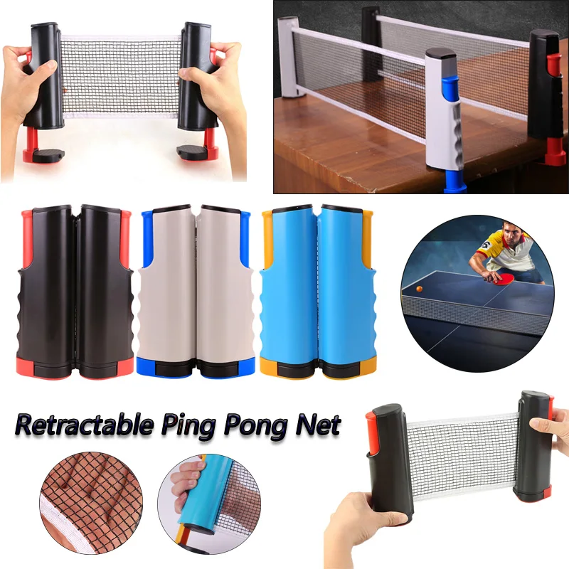 1 PC 卓球ネット格納式ラックスポーツポータブル交換用どこ - Table Tennis Pc のレビューと価格