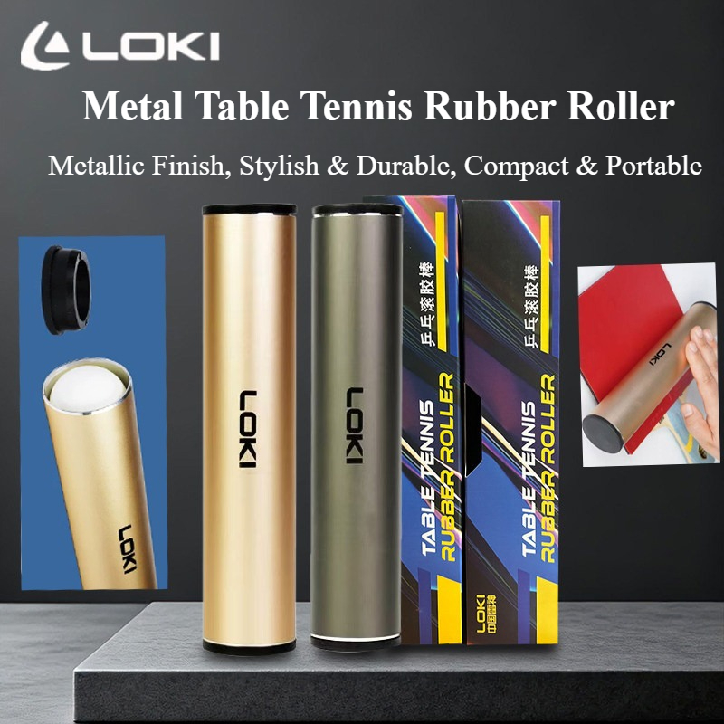 LOKI メタル卓球ラバーローラーボールコンテナプロフェッシ - Table Tennis Video Game のレビューと価格