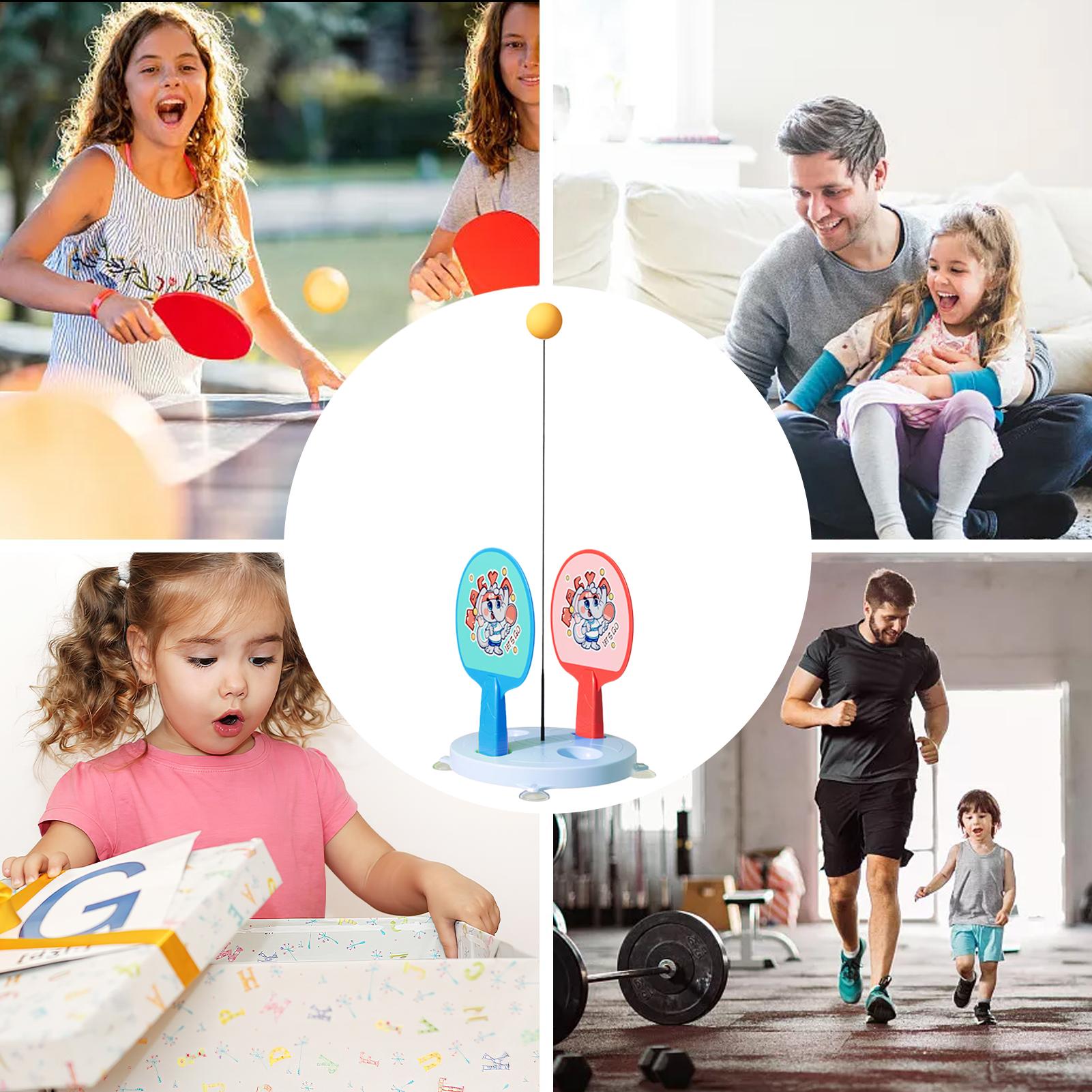 卓球トレーニングセット 卓球トレーニングシャフト ラケット付 - Table Tennis For Kids のレビューと価格
